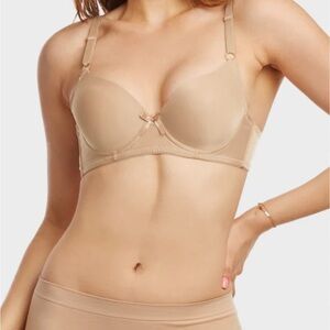 Sofra Nude Seamless Bra